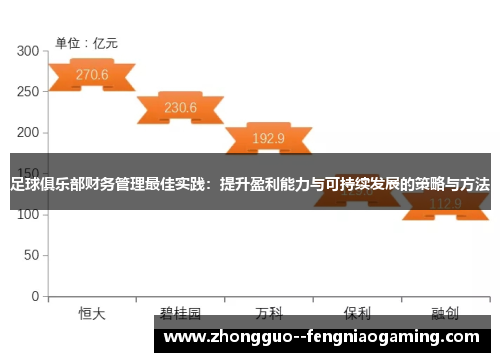 足球俱乐部财务管理最佳实践：提升盈利能力与可持续发展的策略与方法